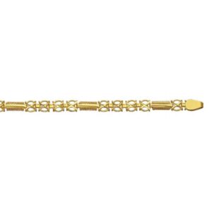 22 kt gold fency chain