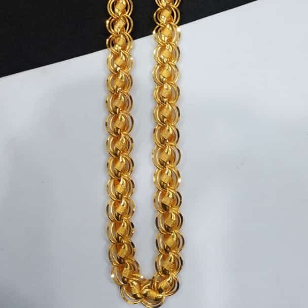 22 kt gold fancy chain