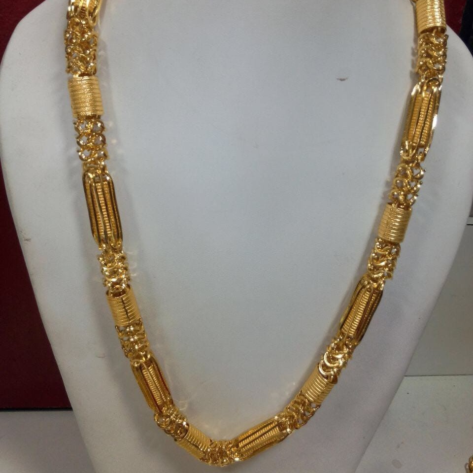 22 kt gold holo chain