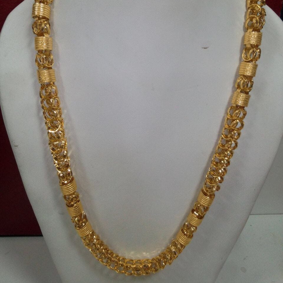 22 kt gold holo chain