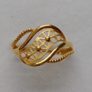 22 kt gold casting ring