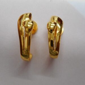 22 kt gold casting fancy couple bands