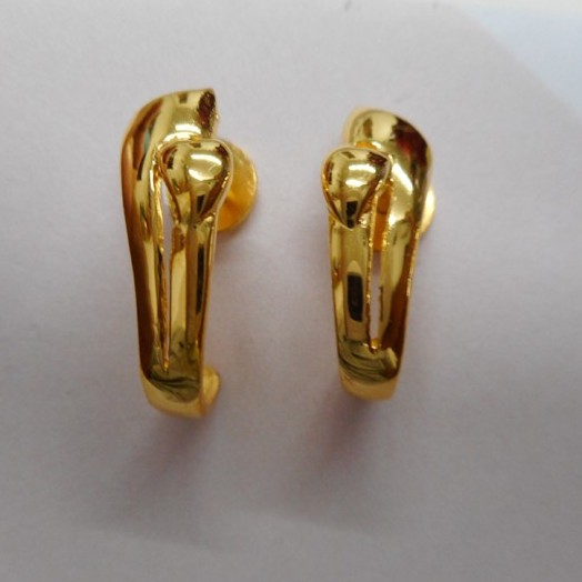 22 kt gold casting fancy couple bands
