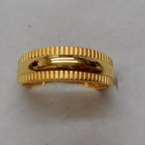 22 kt gold casting band