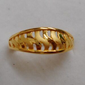22 kt gold casting fancy ring