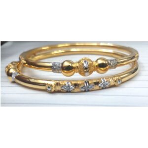 22KT Gold Designer Single Pipe Kadali