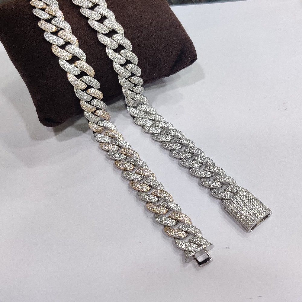 925 Sterling Silver Hip-hop Cuban Bracelet