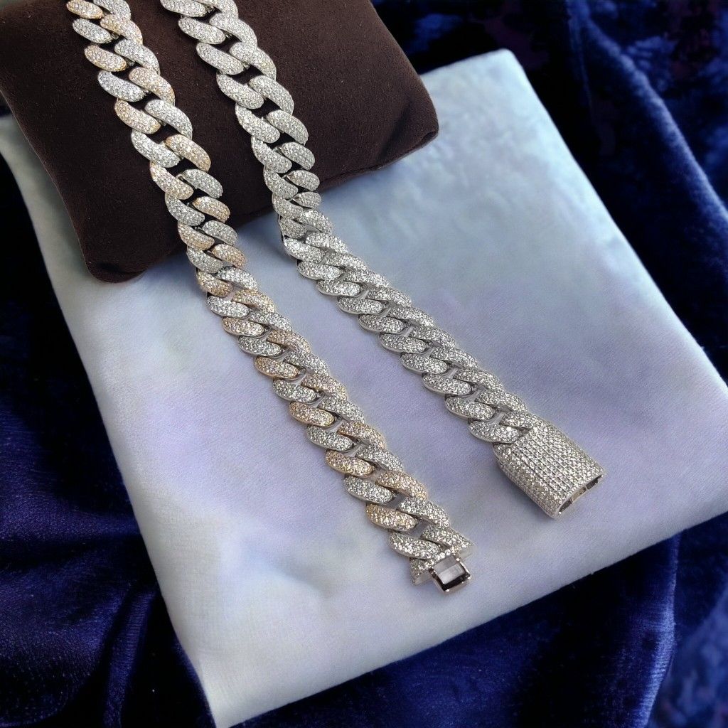 925 Sterling Silver Hip-hop Cuban Bracelet