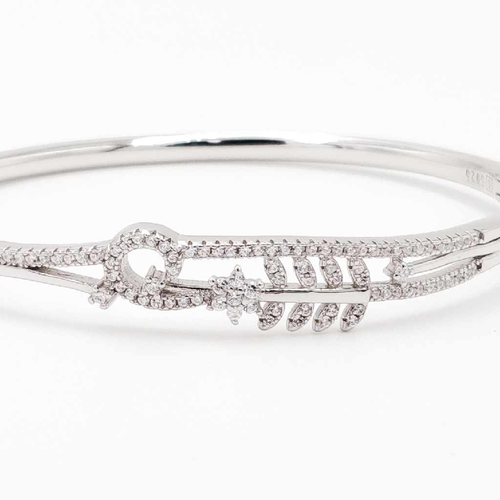 925 Sterling Silver Ladies Kada - Image 2