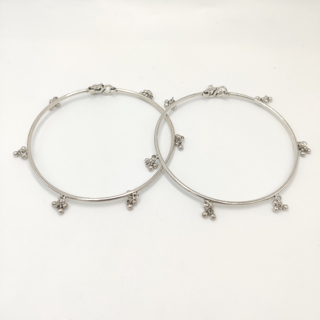 925 Silver Ghoongharu Leg Kada