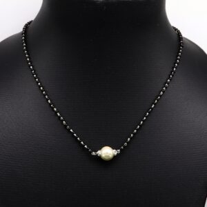 Pure 925 Silver Designer Pearl Mangalsutra