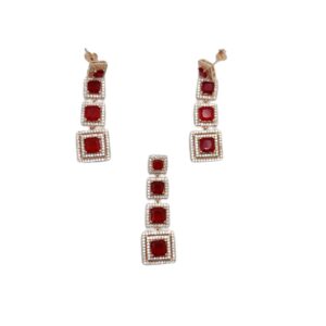925 Pure Sterling Silver Designer Pendant Set
