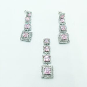 925 Pure Sterling Silver Designer Pendant Set