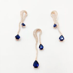 925 Pure Sterling Silver Designer Pendant Set