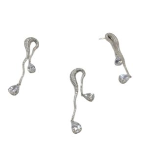 925 Pure Sterling Silver Designer Pendant Set