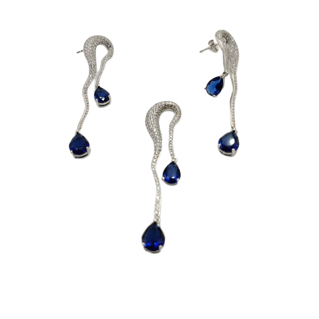 925 Pure Sterling Silver Designer Pendant Set