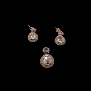 925 Pure Sterling Silver Designer Pendant Set