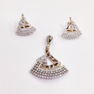 925 Sterling Silver Pendant Set