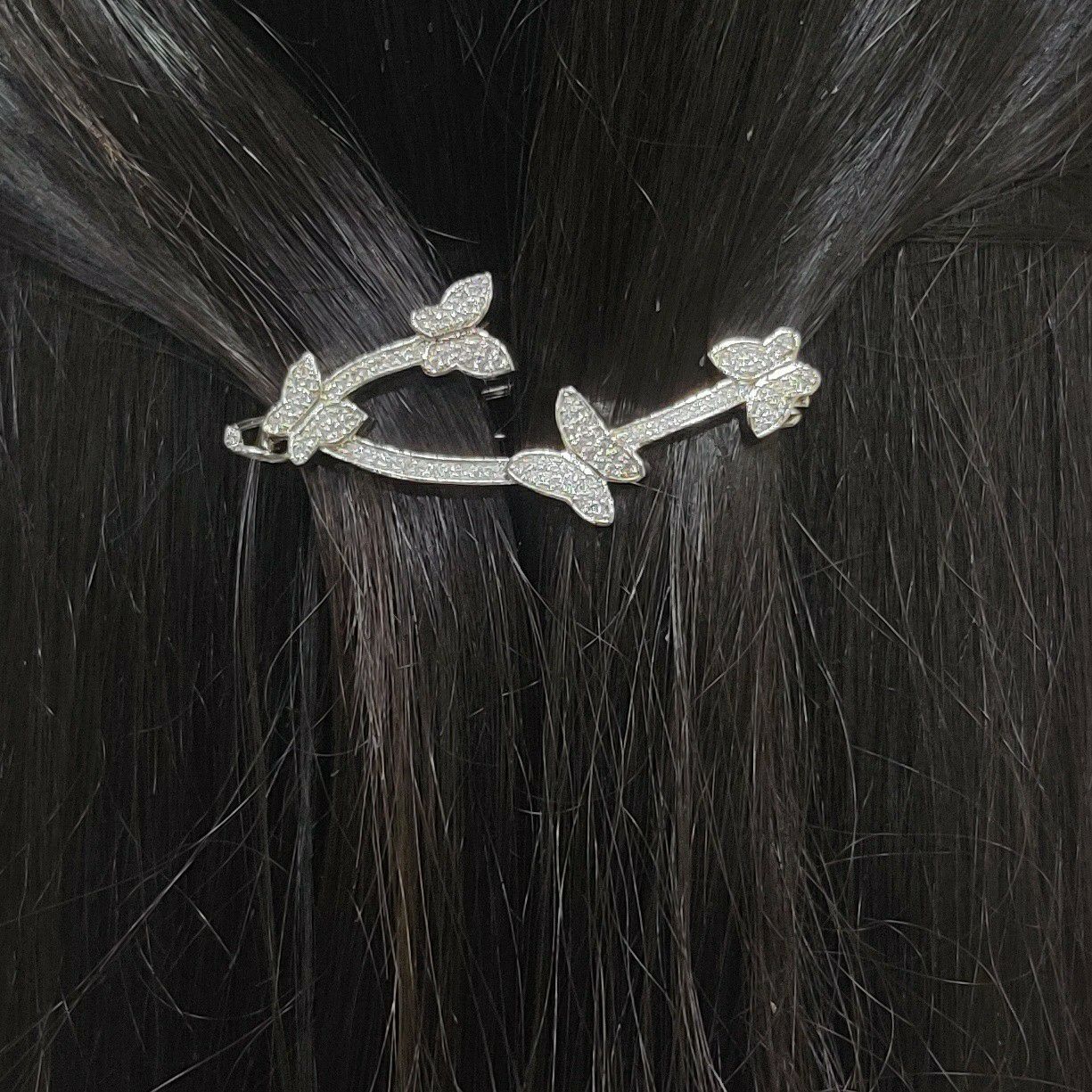 Silver Hair Pin