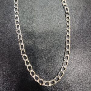 925 Sterling Silver Indo Italian Mens Chain