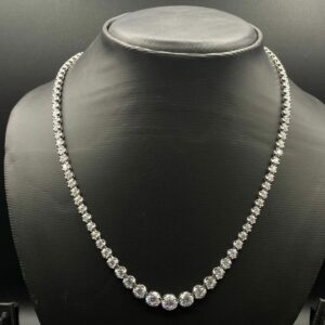 925 Sterling Silver Solitaire Necklaces