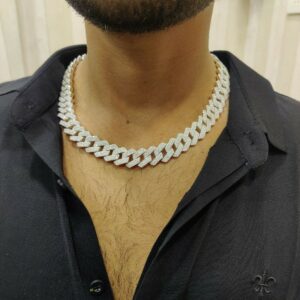 925 Sterling Silver Cuban Chain Bracelet