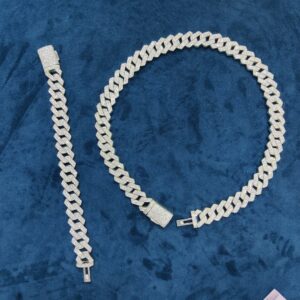 925 Sterling Silver Cuban Chain Bracelet