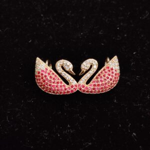 925 sterling silver Swan pendant