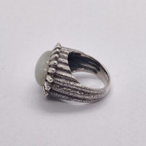 925 sterling silver opal ladies ring