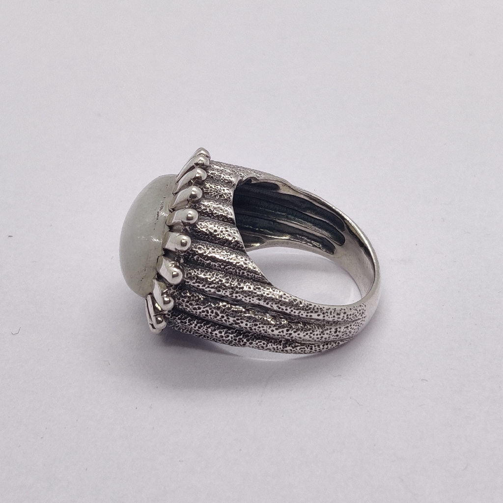 925 sterling silver opal ladies ring