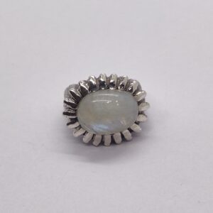 925 sterling silver opal ladies ring