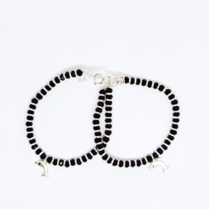 925 silver dolphin fish baby bracelet