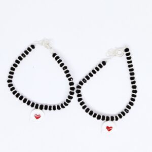 925 silver red heart baby  najariya bracelet
