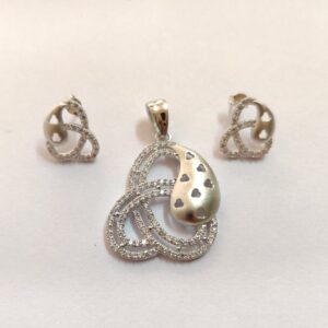 925 sterling silver pendant set