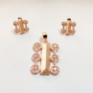 925 silver pendant set