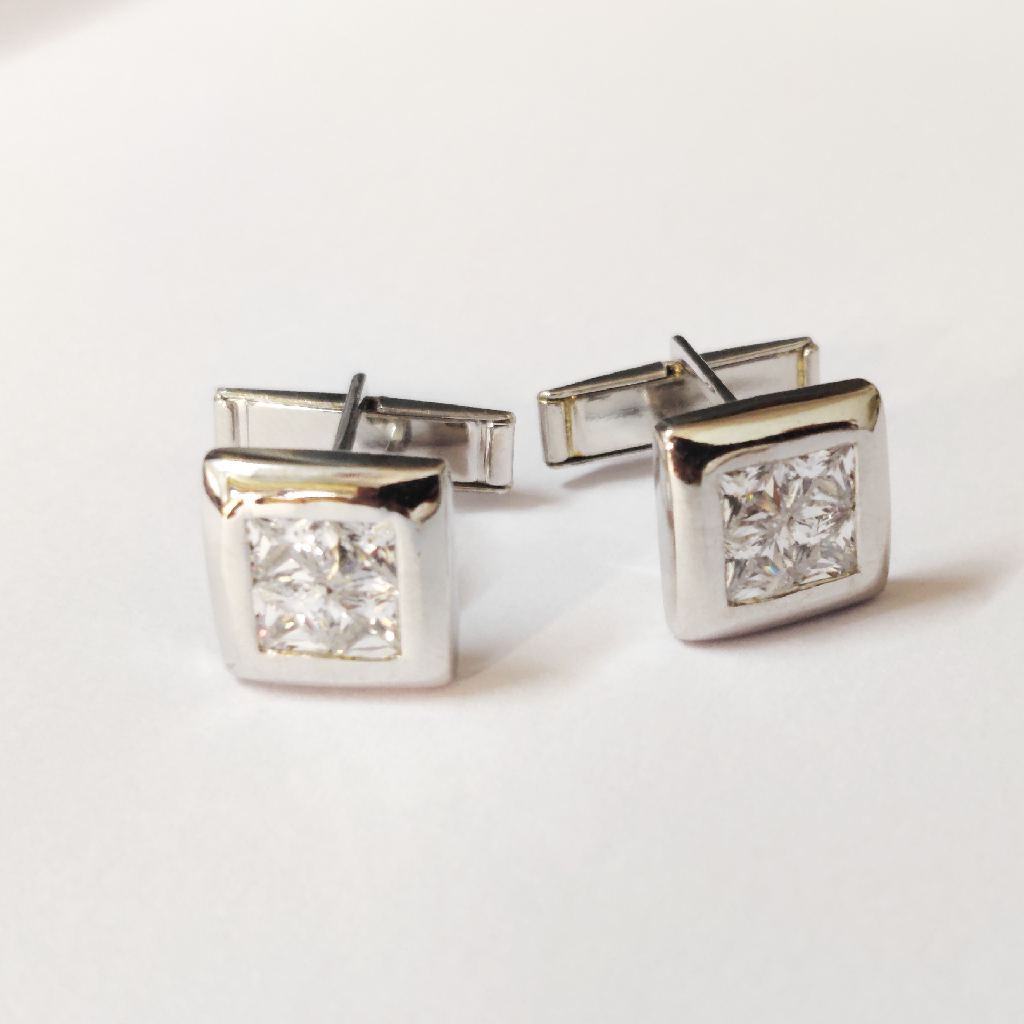925 sterling silver Cufflink