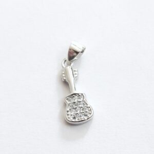 92.5 sterling silver Guitar pendent