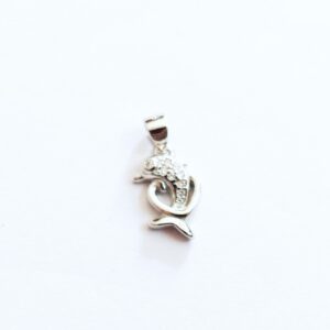 92.5 sterling silver Dolphin pendant