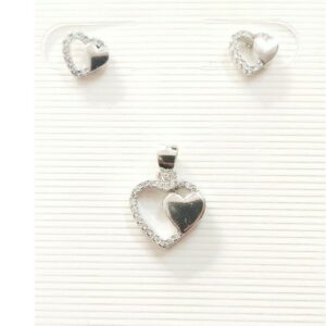 925 Sterling Silver Pendent Set