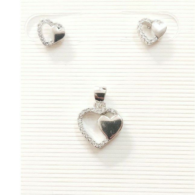 925 Sterling Silver Pendent Set - Image 5