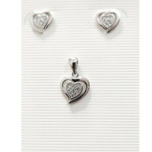925 Sterling Silver Pendent Set