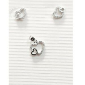 925 Sterling Silver Pendent Set