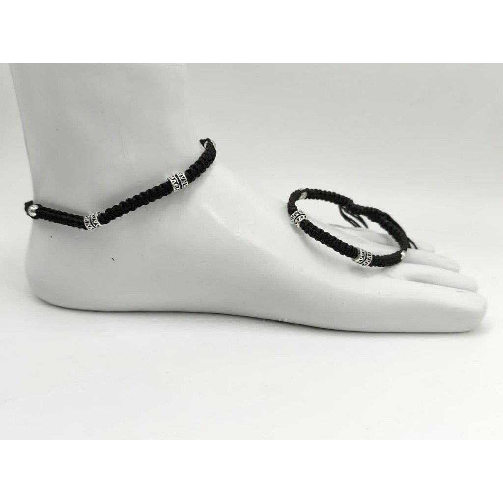 925 silver thread anklets - Image 3