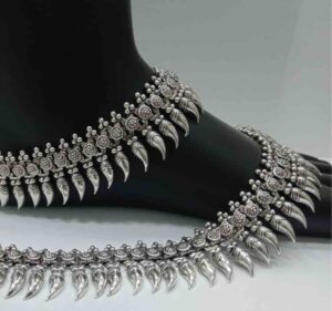 925 sterling silver antique Payal