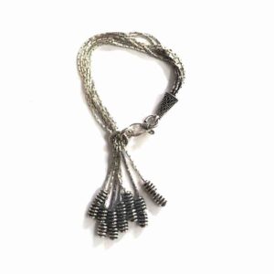 Oxodise adjustable 925 sterling silver ladies bracelet