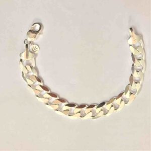 925 sterling silver curb bracelet