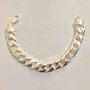 925 sterling silver curb bracelet