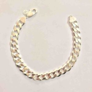 925 sterling silver curb bracelet