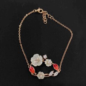 mop flower bracelet