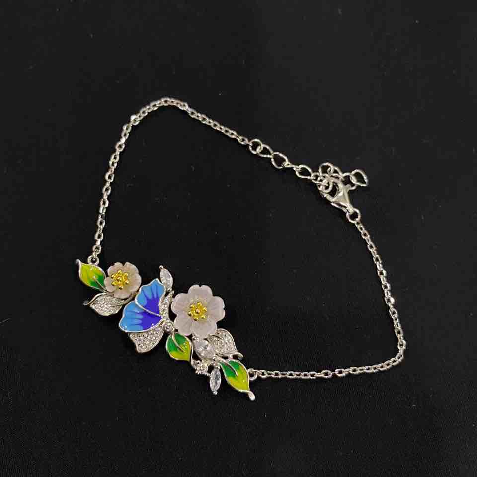 mop flower bracelet